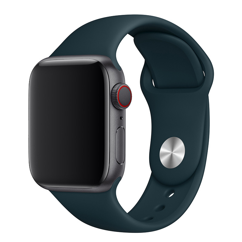  Apple Watch sport gumiabroncs - vadkacsa zöld