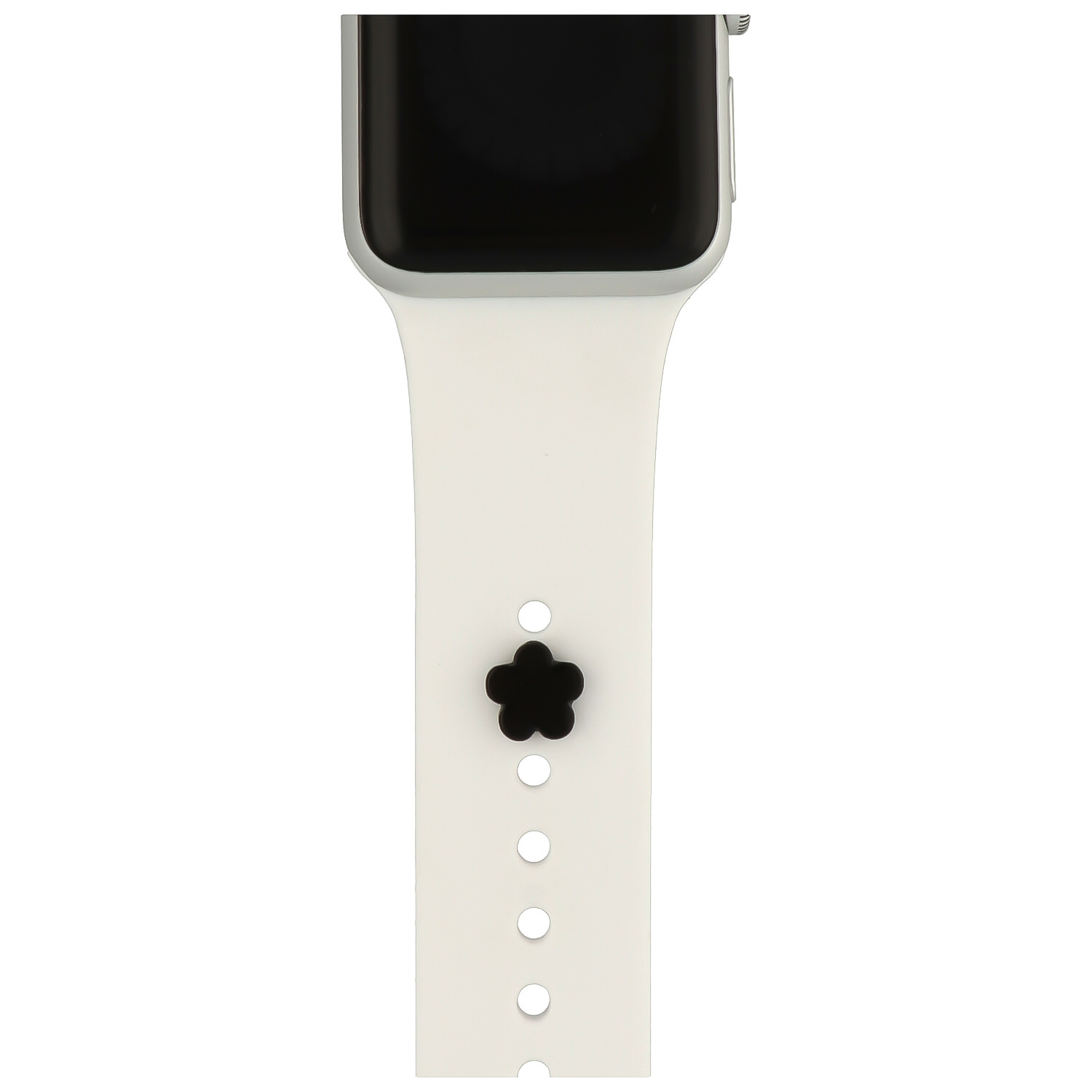  Apple Watch dísz - virág fekete