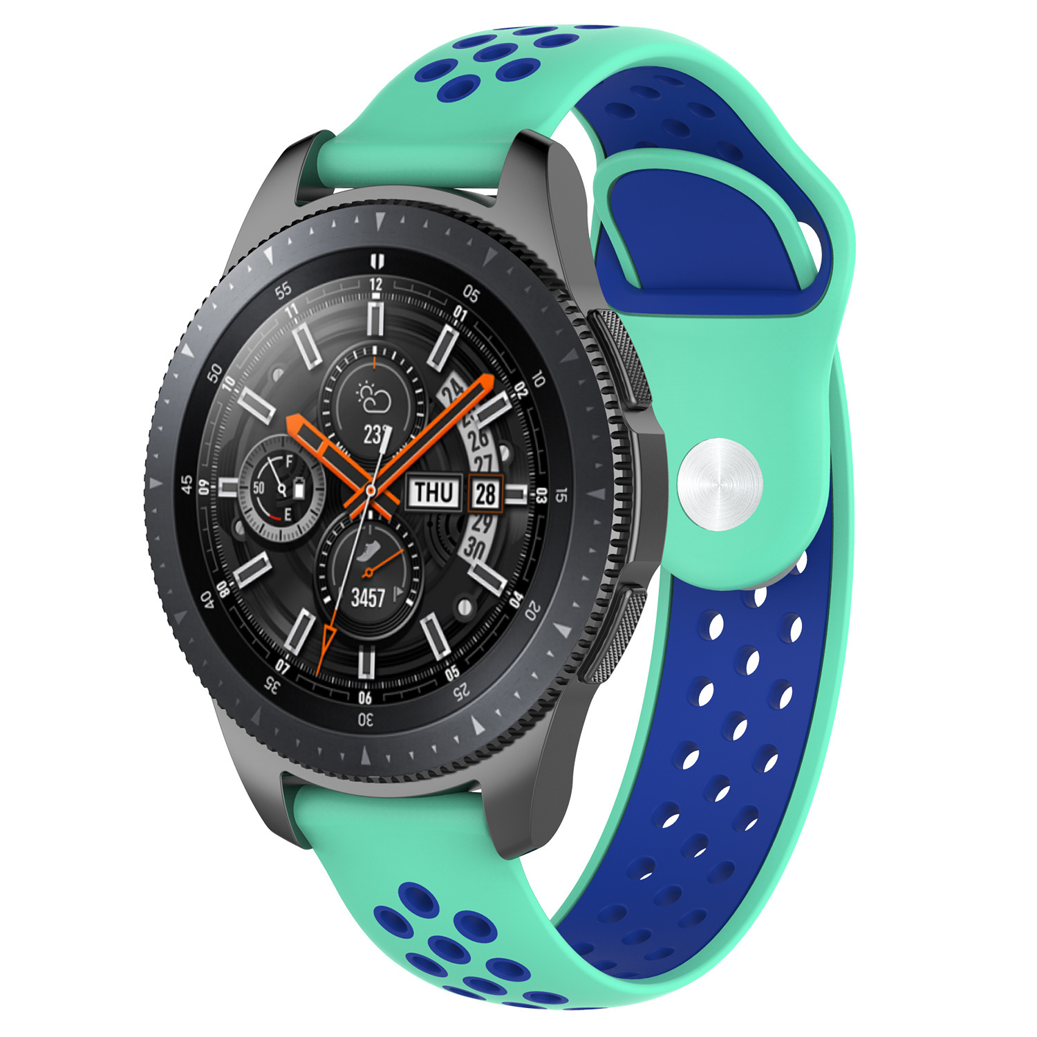 Samsung Galaxy Watch dupla sport szíj - kék színű