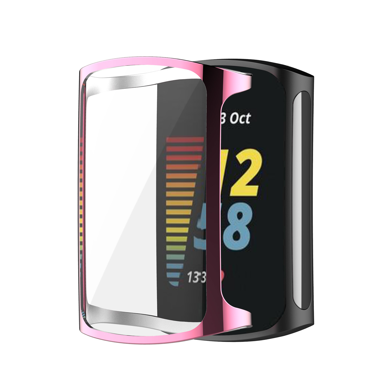 Fitbit Charge 5 puha tok - rózsaszín