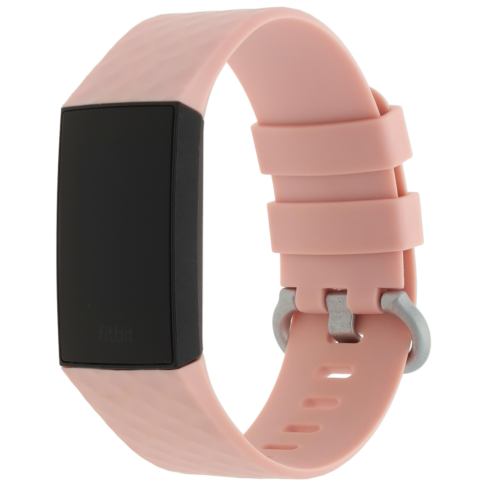 Fitbit Charge 3 &amp; 4 sport waffle szalag - rózsaszín