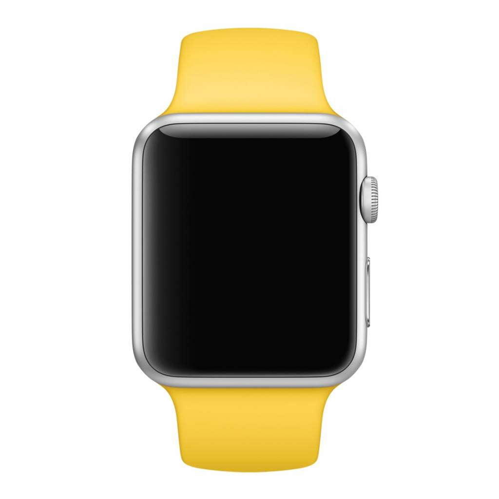  Apple Watch sport gumiabroncs - sárga