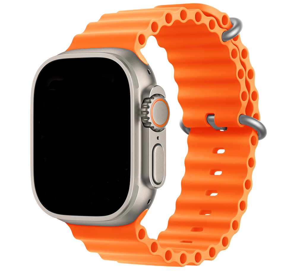  Apple Watch sport óceán szalag - narancssárga