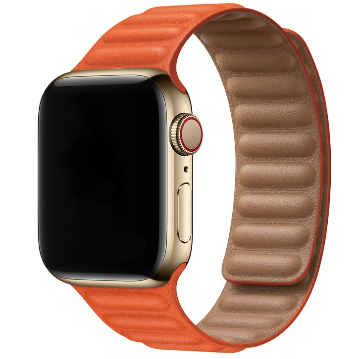  Apple Watch leather solo band - naplemente