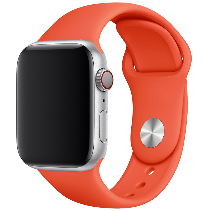  Apple Watch sport gumiabroncs - narancssárga