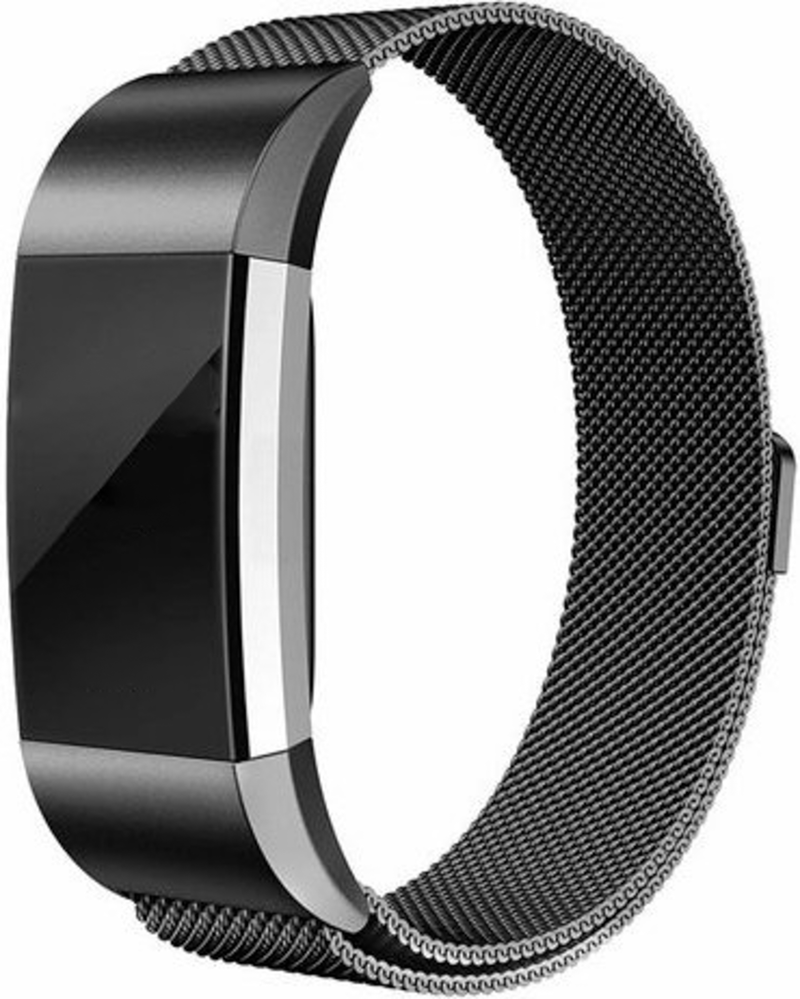 Fitbit Charge 2 milánói szalag - fekete