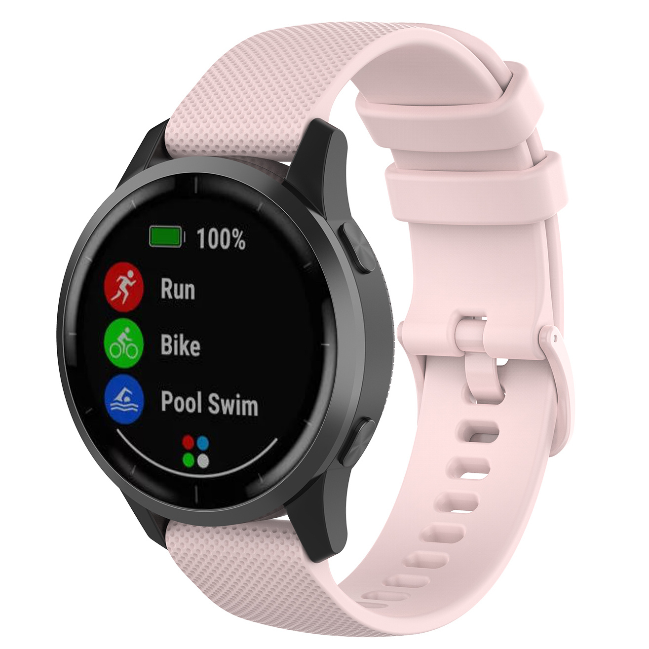 Samsung Galaxy Watch sport csatos szíj - rózsaszín