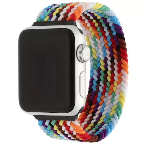  Apple Watch Nejlon fonott szóló pánt - színes fényes