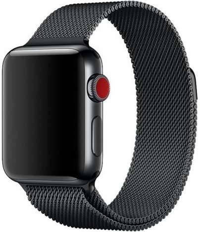  Apple Watch milánói szíj - fekete