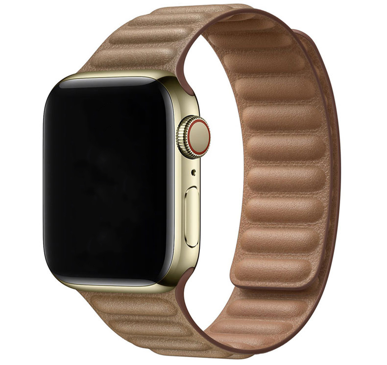  Apple Watch bőr szóló pánt - barna