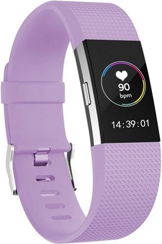 Fitbit Charge 2 sport szalag - világos lila