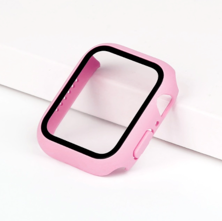  Apple Watch kemény tok - piros rózsaszín