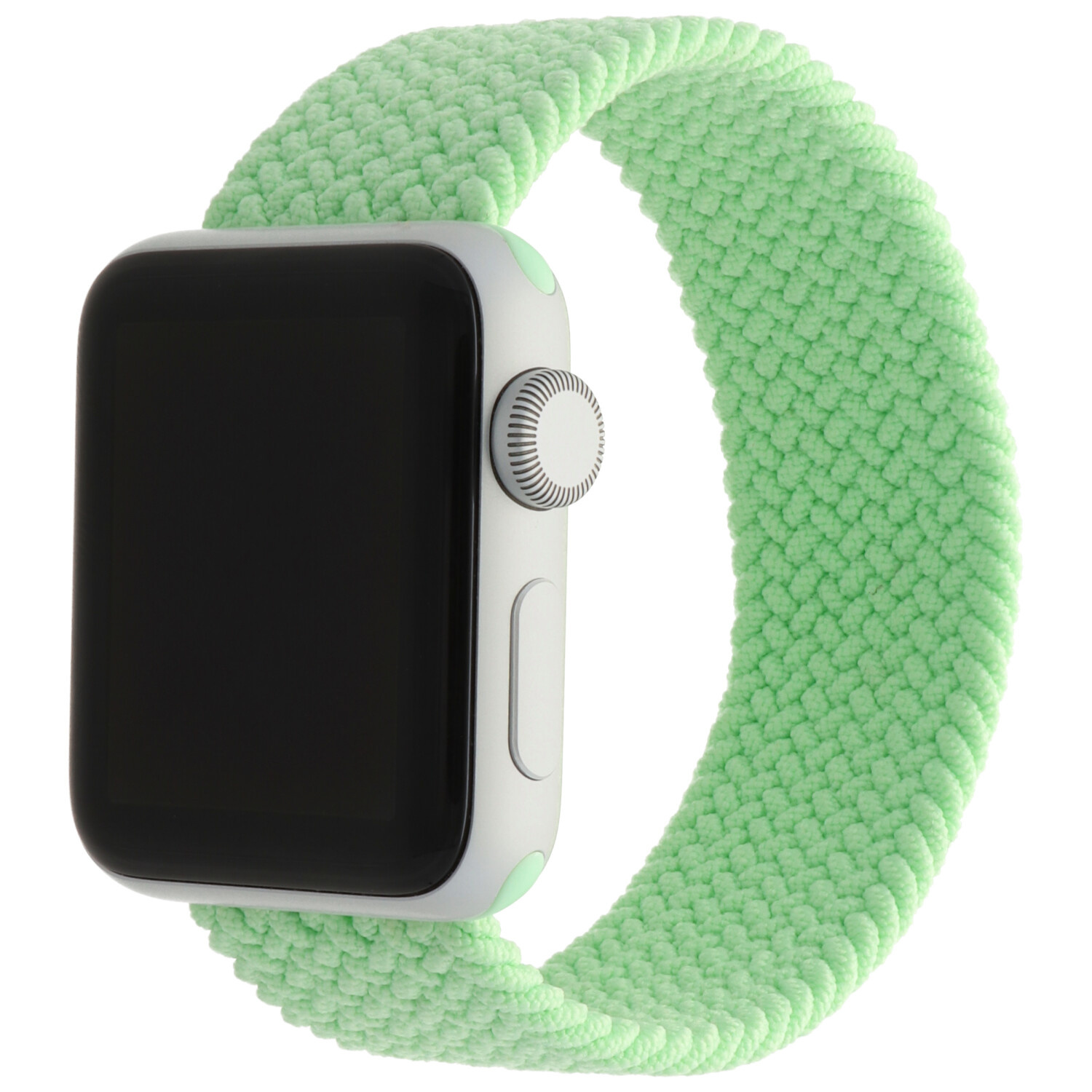  Apple Watch Nejlon fonott szóló pánt - pisztácia