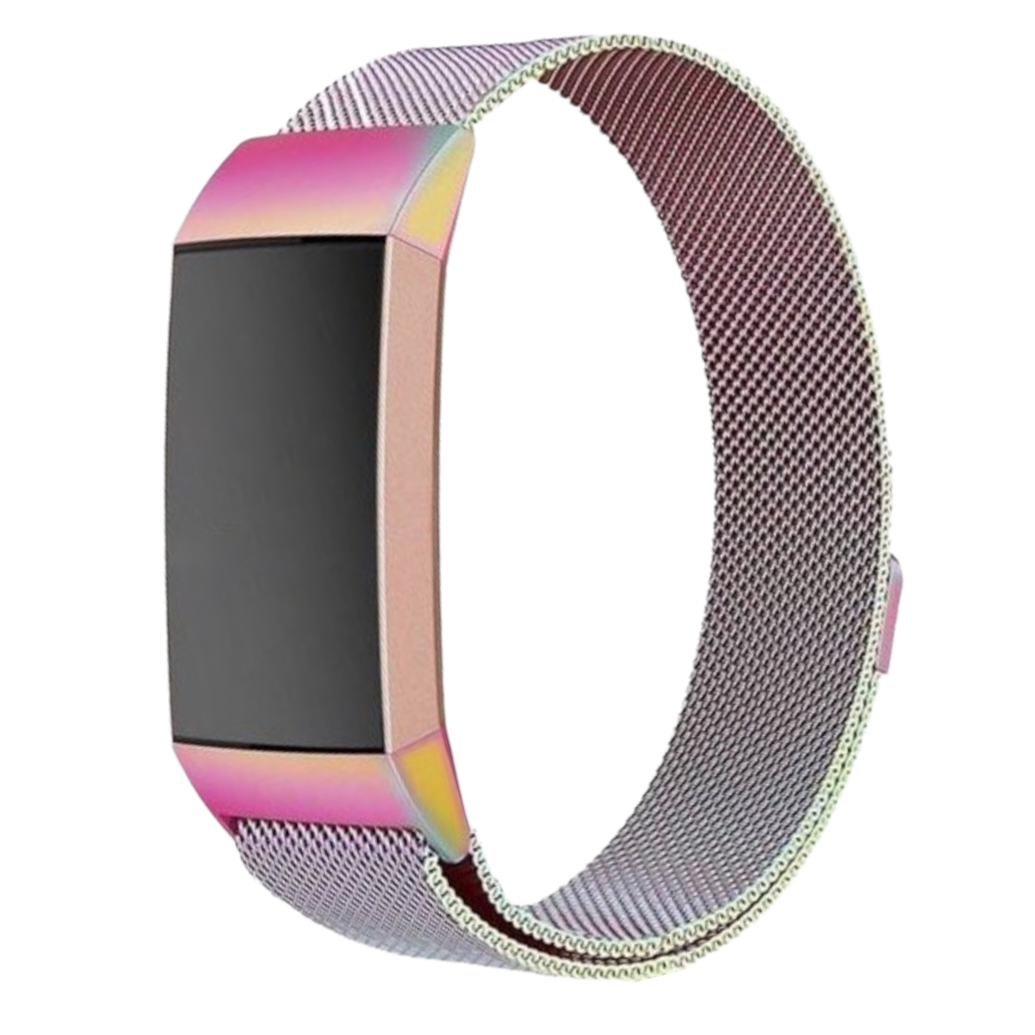 Fitbit Charge 3 &amp; 4 milánói szalag - színes