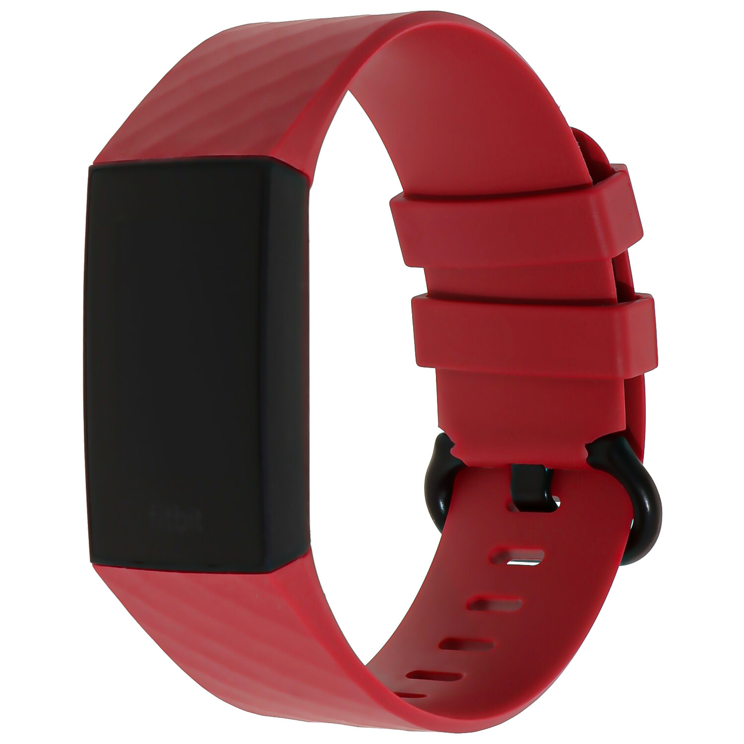 Fitbit Charge 3 &amp; 4 sport waffle szalag - piros